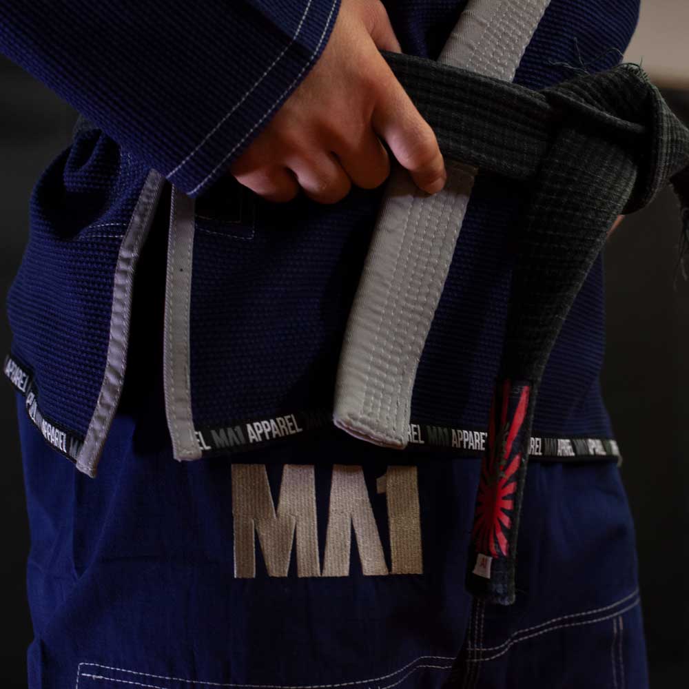 MA1 Premium Comp Gi - Navy, Grey & White