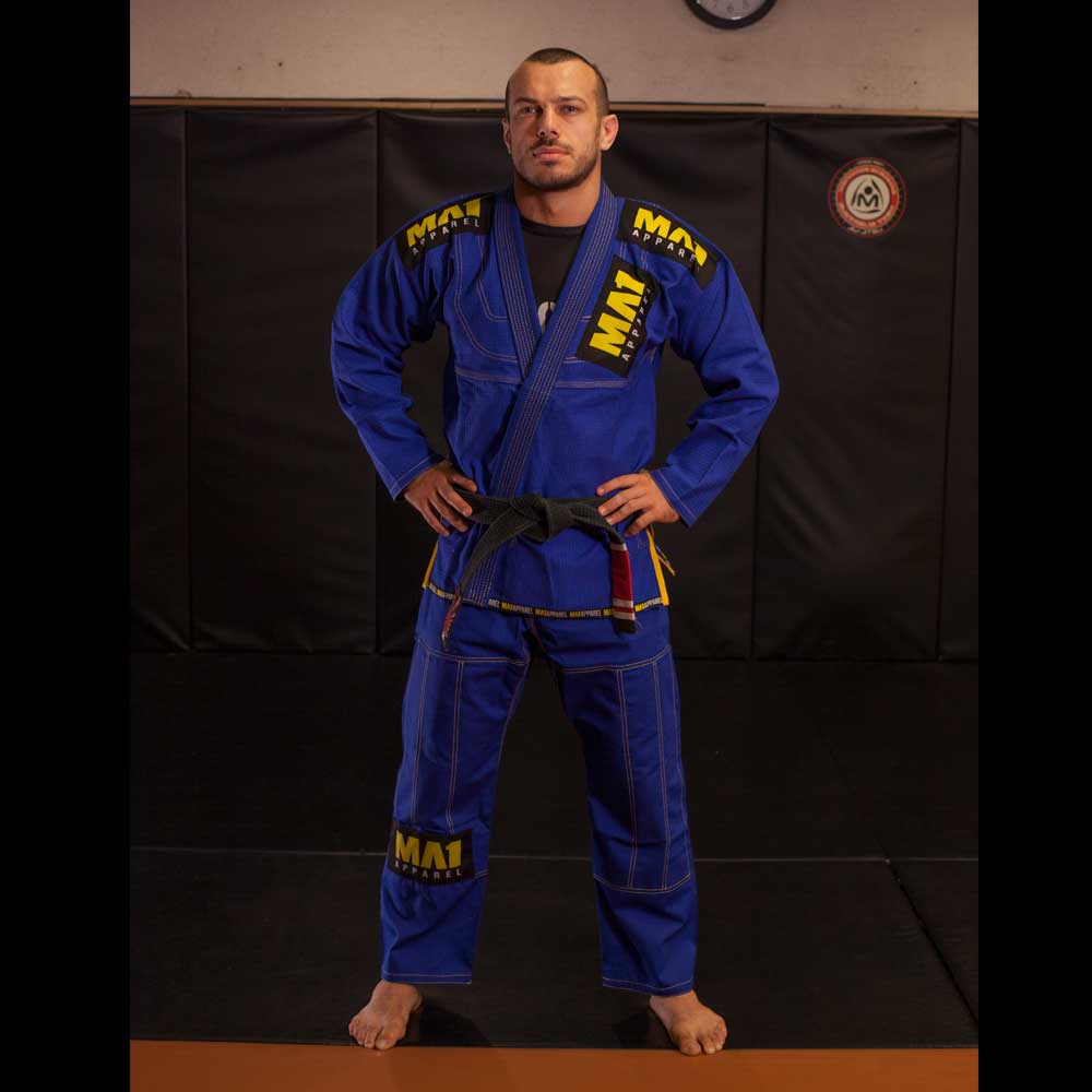 MA1 Ultra Light Gi - Blue (contrast stitching)
