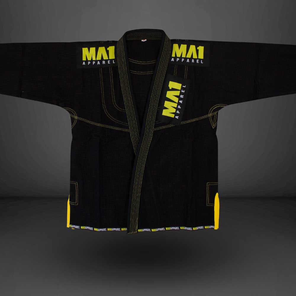 MA1 Ultra Light Gi - Black (contrast stitching)