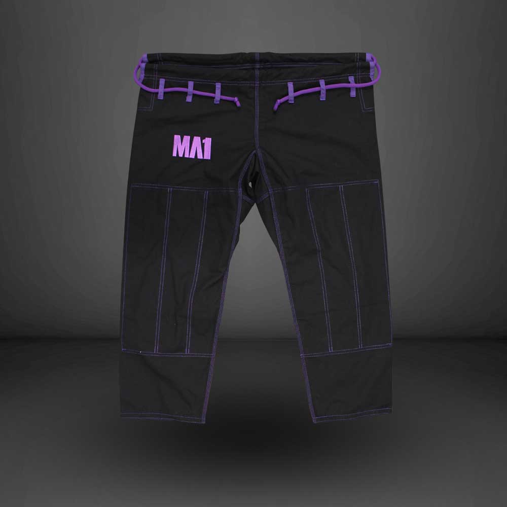MA1 Premium Comp Gi - Black, Purple & White