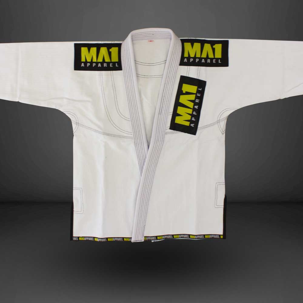 MA1 Ultra Light Gi - White (contrast stitching)