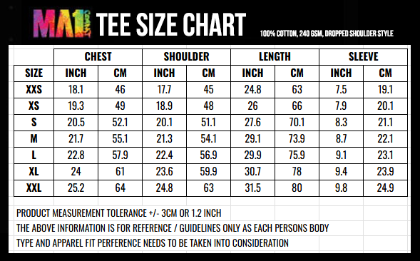 MA1 Absolute MMA Raptors Cotton Oversized Black Tee