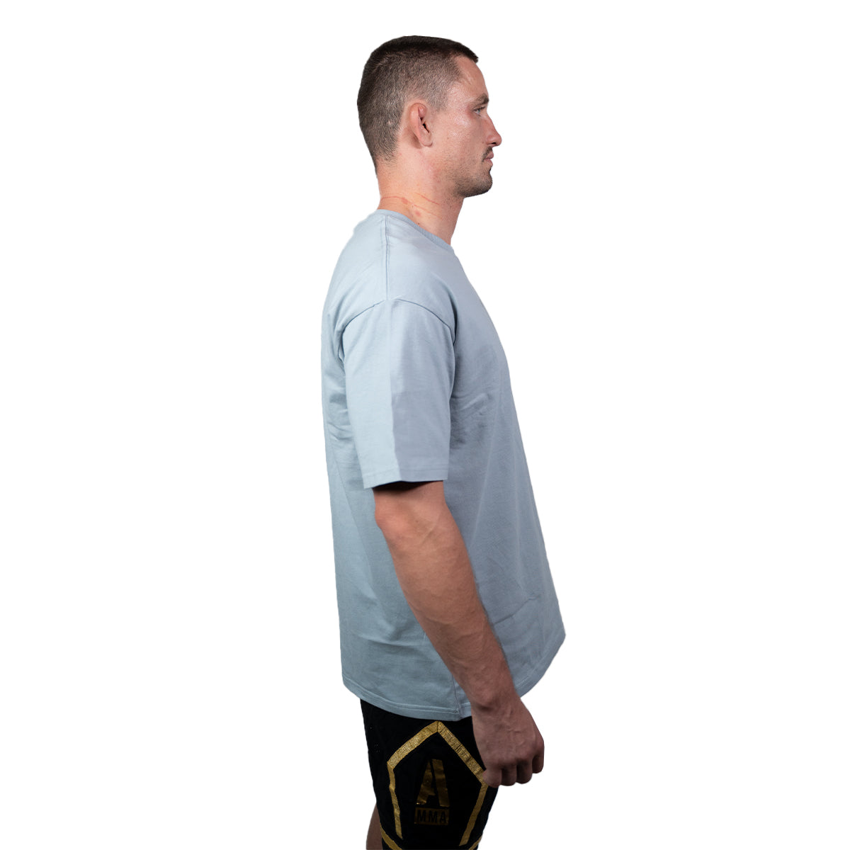 MA1 Combat Casual Oversized Grey Tee - product photo 2