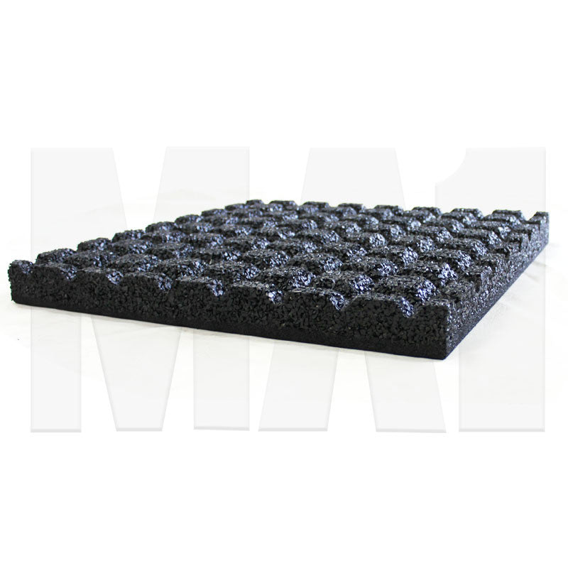MA1 Rubber Tile 50mm x 50cm x 50cm - Black - product photo 3