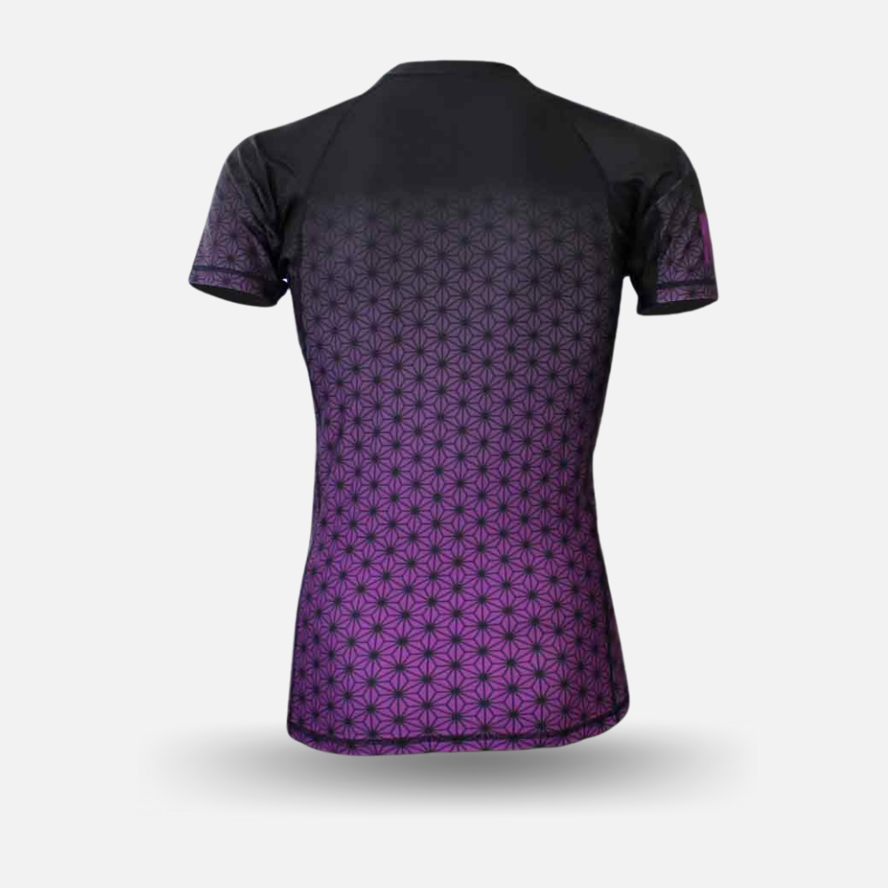 MA1 Short Sleeve Rash Guard - Wagara Purple - product photo 9