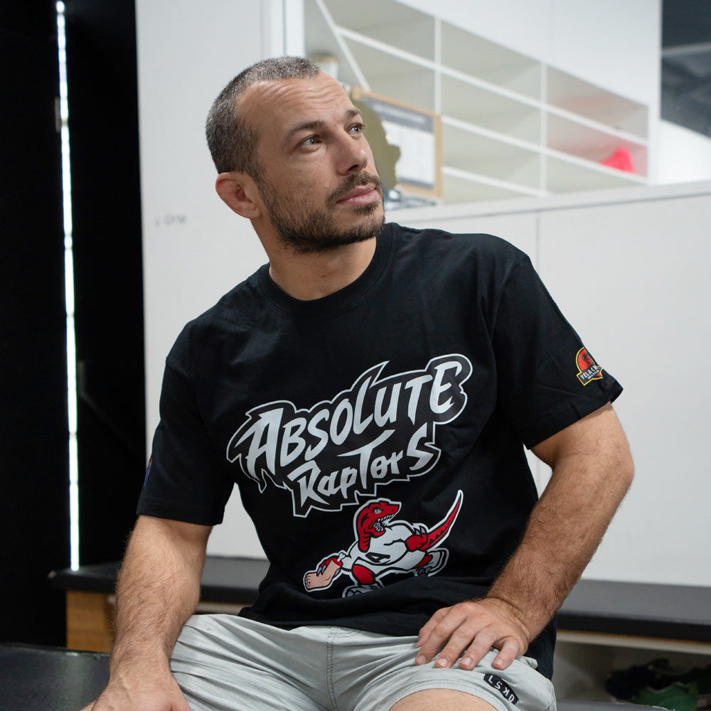 Absolute Raptors Oversized Tee - Black | 240gsm Cotton