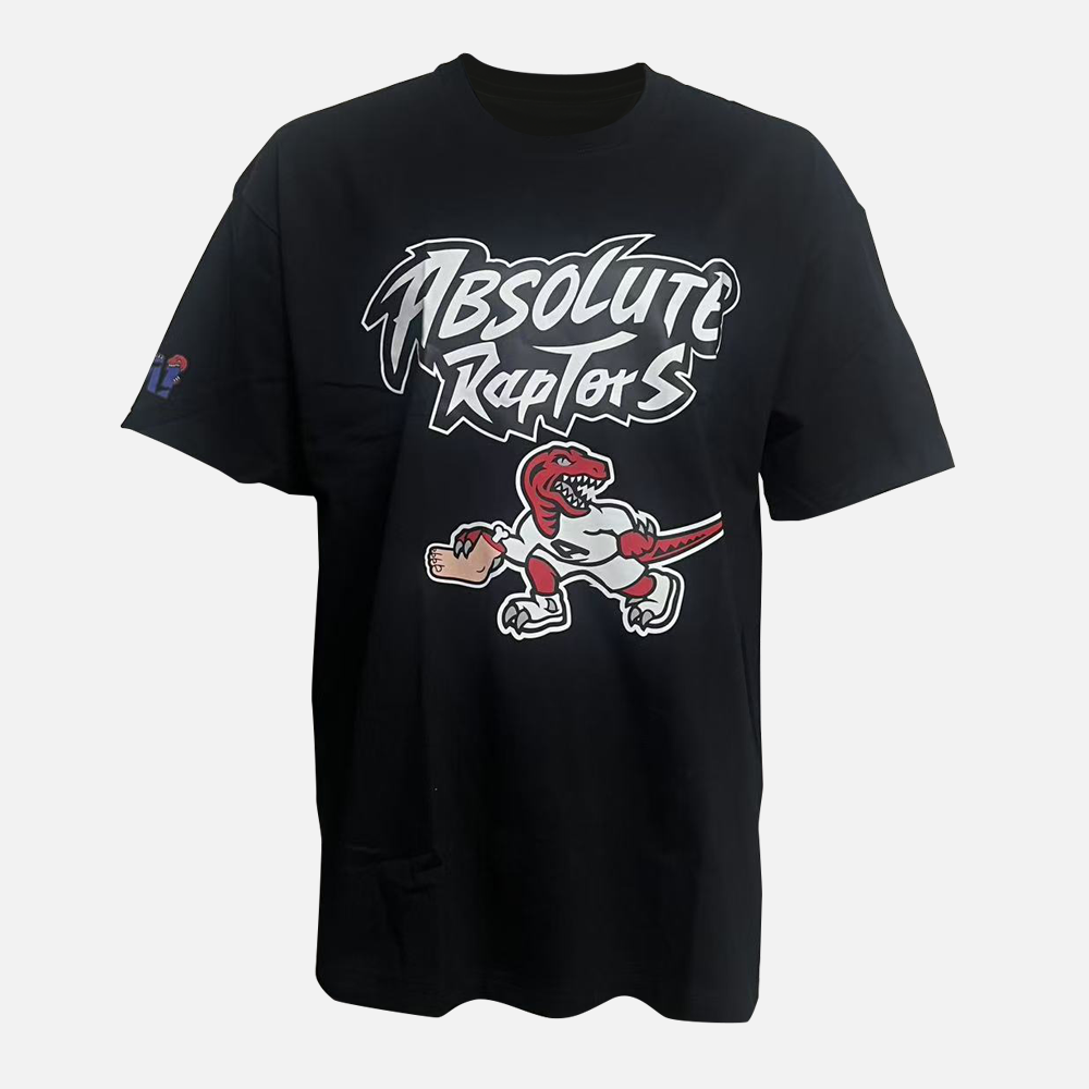 MA1 Absolute MMA Raptors Cotton Oversized Black Tee - product photo 11