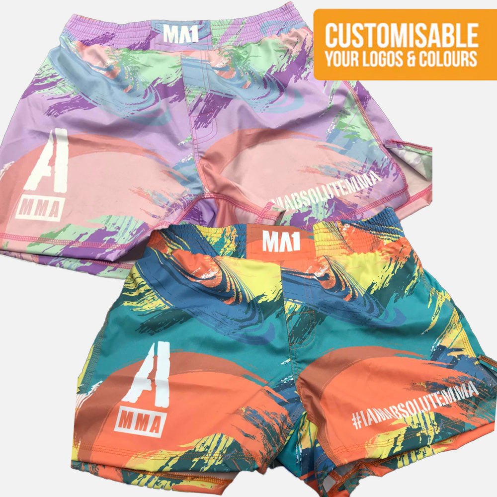 MA1 Custom High Cut MMA Shorts - product photo 2