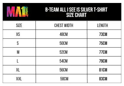 B-Team - All I See is Silver T-Shirt - product photo 4