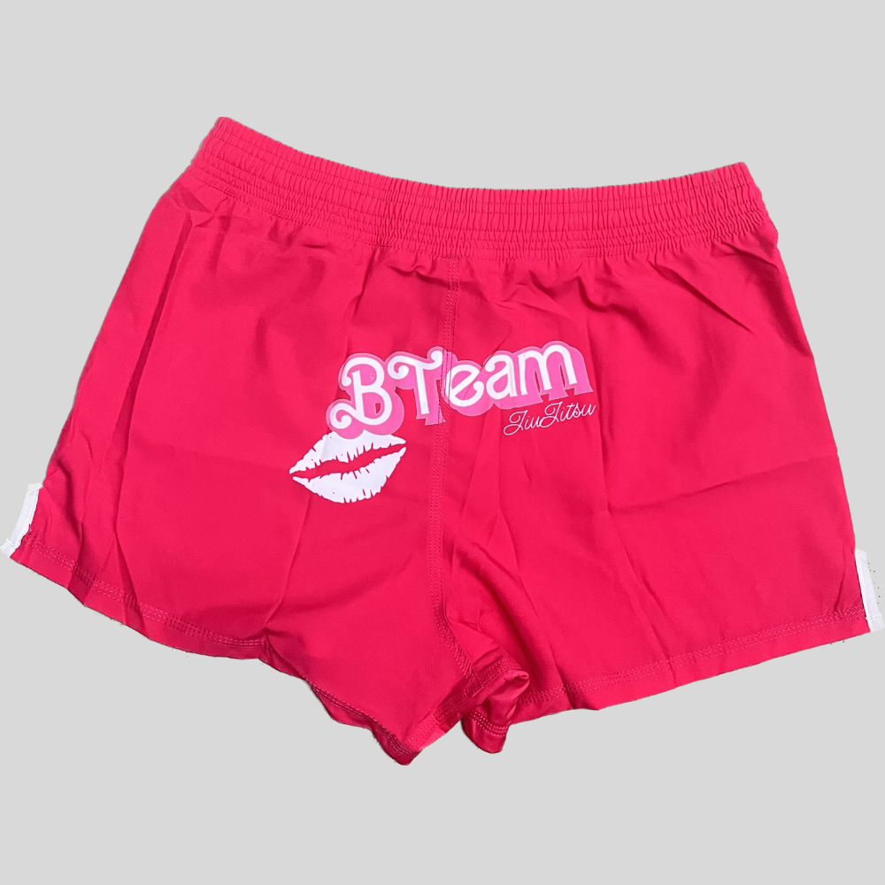 MA1 B-Team Pink High Cut MMA Shorts - product photo 3