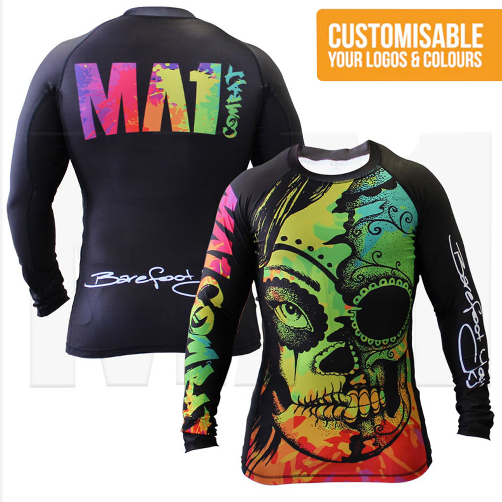 Custom Long Sleeve Rashguard / Compression Top - product photo 7