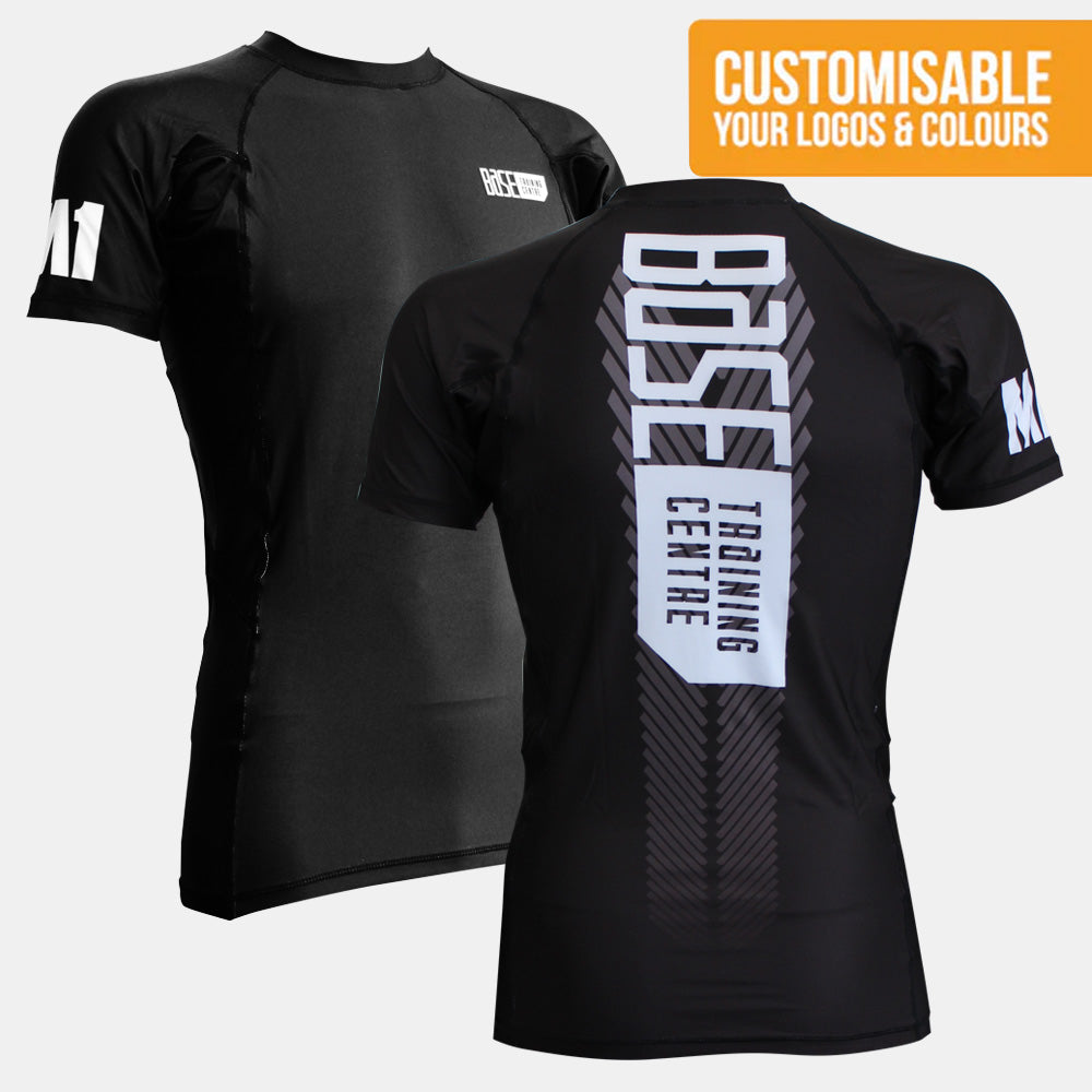 Custom Short Sleeve Rashguard / Compression Top - product photo 2