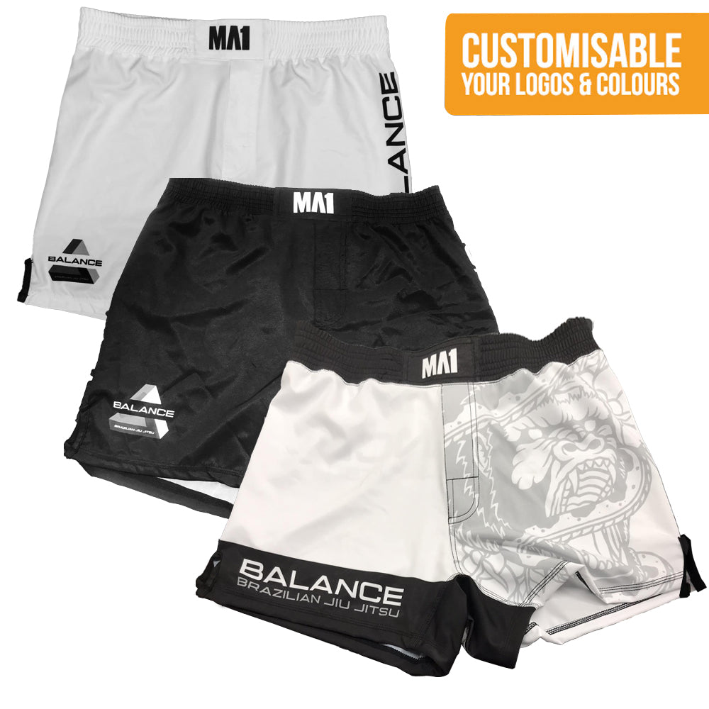 MA1 Custom High Cut MMA Shorts