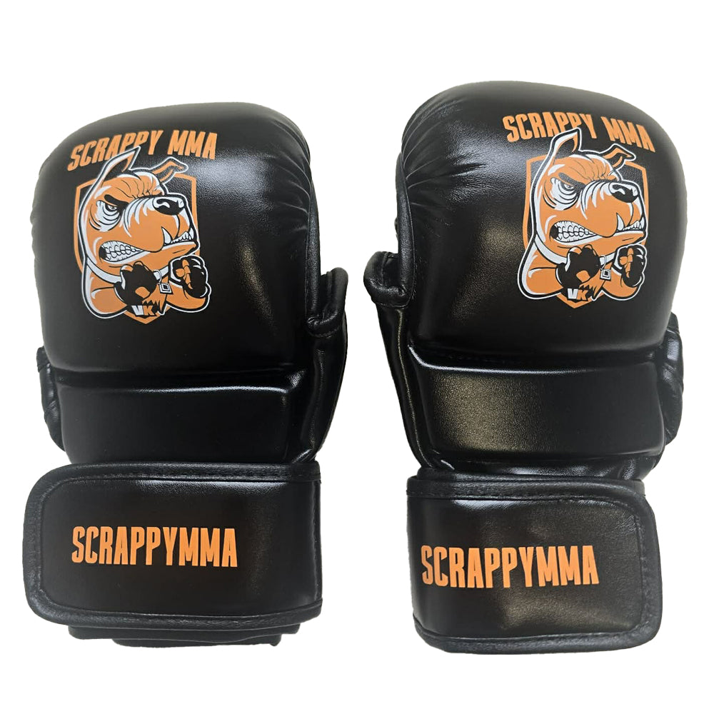 Custom Skin Tech MMA Sparring Gloves