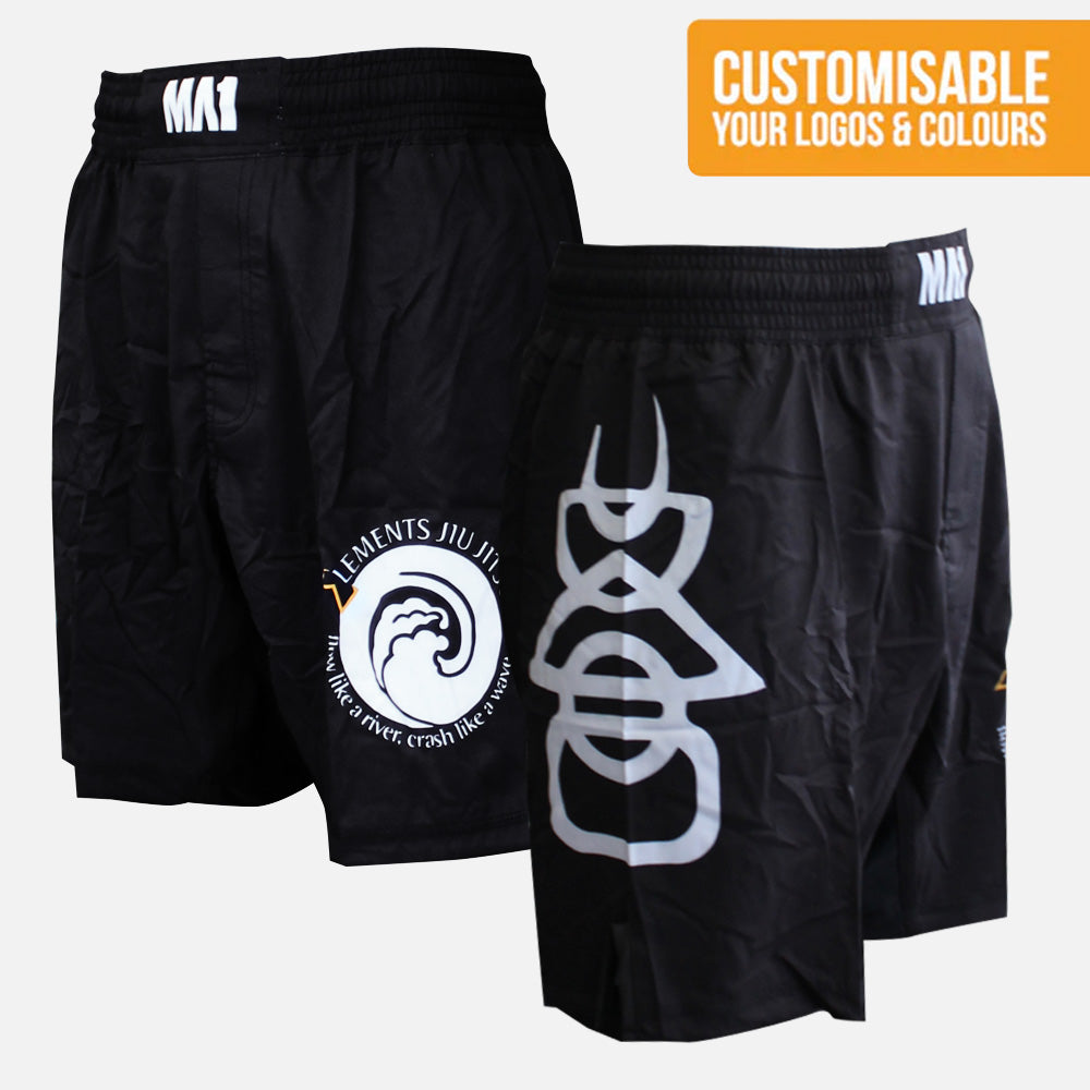 MA1 Custom Basic Cut MMA Shorts - product photo 4