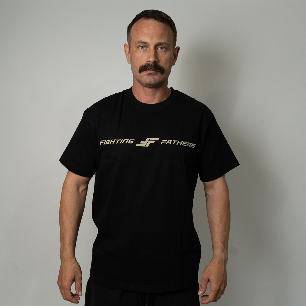 MA1 Fighting Fathers Black Tee - Shirts & Tops