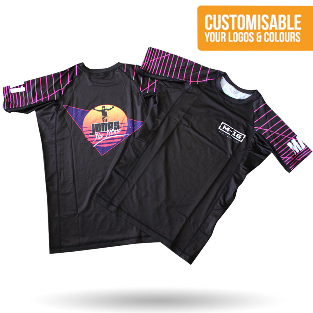 Custom Short Sleeve Rashguard / Compression Top - product photo 16