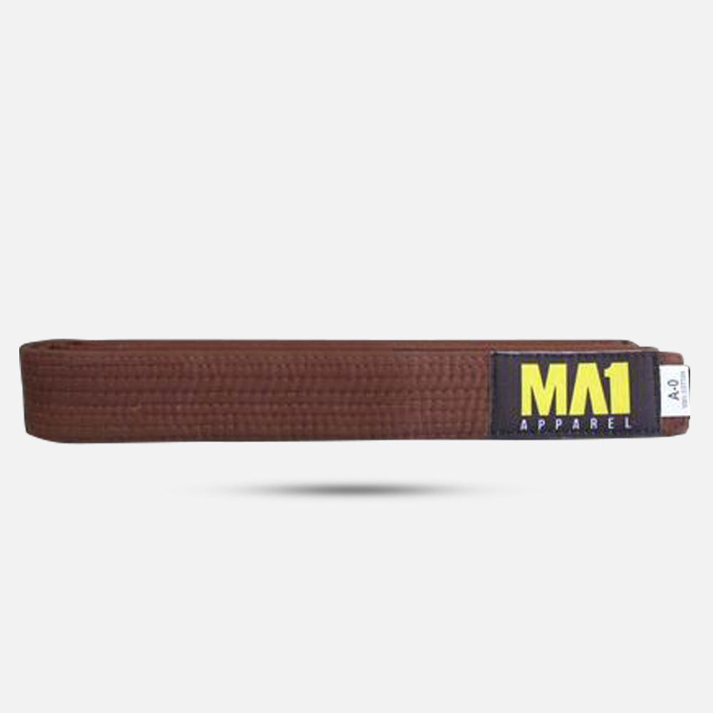 MA1 BJJ Gi Belt - Brown