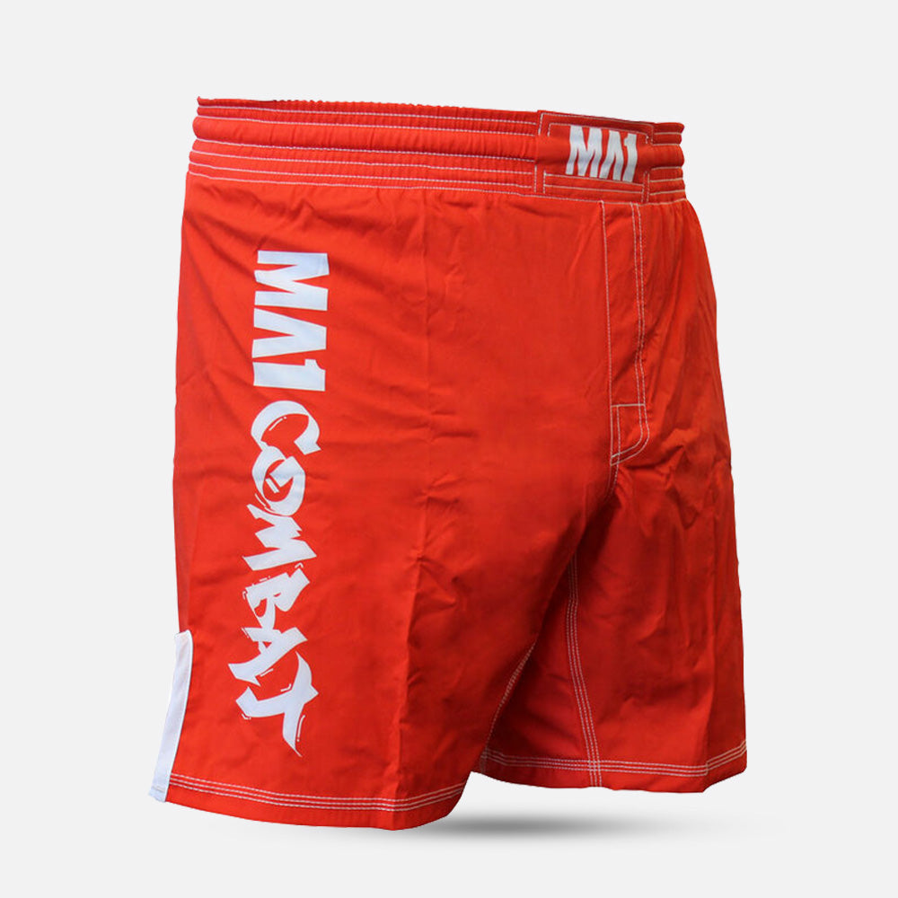 MA1 Combat Basic Red MMA Shorts