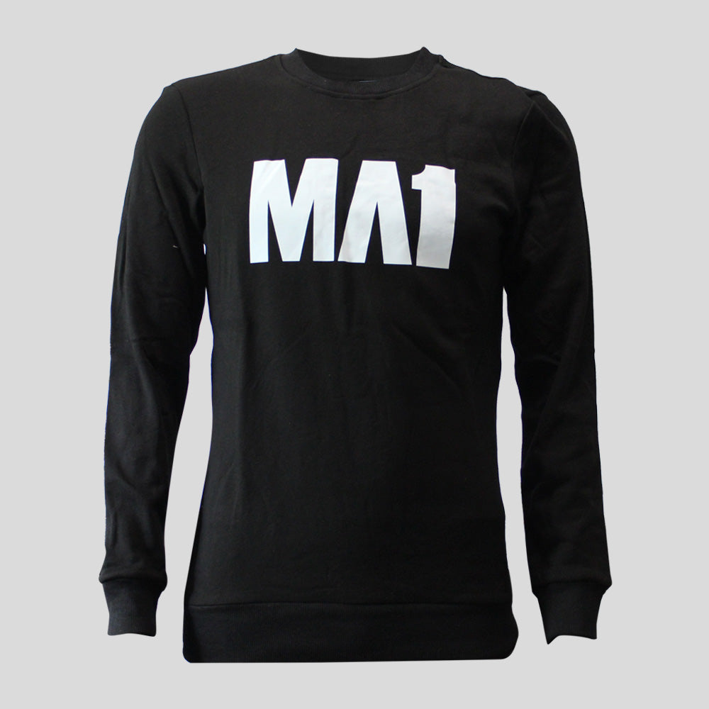 MA1 Classic Black Crew Neck - product photo 5