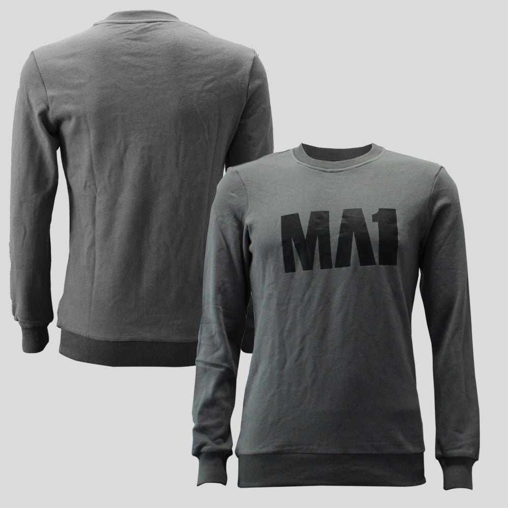 MA1 Classic Grey Crew Neck - product photo 2