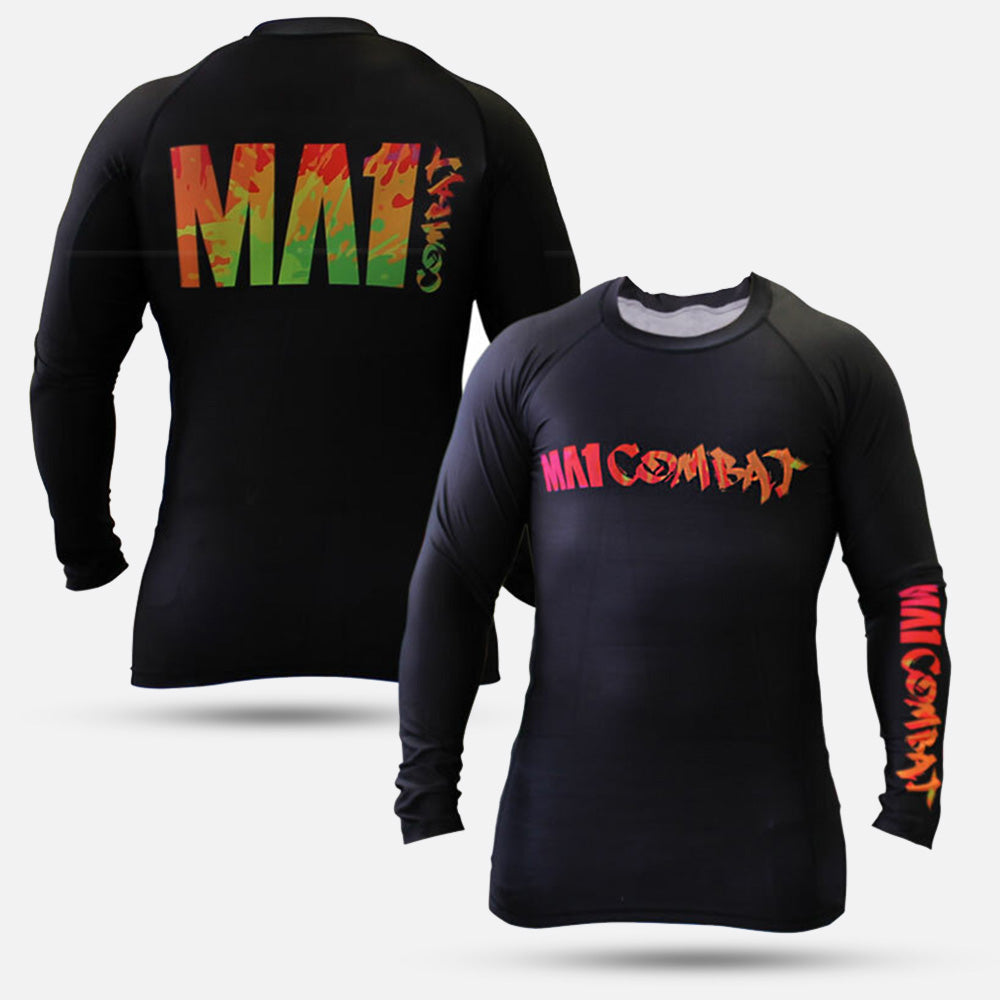 MA1 Combat Long Sleeve Rash Guard - product photo 2