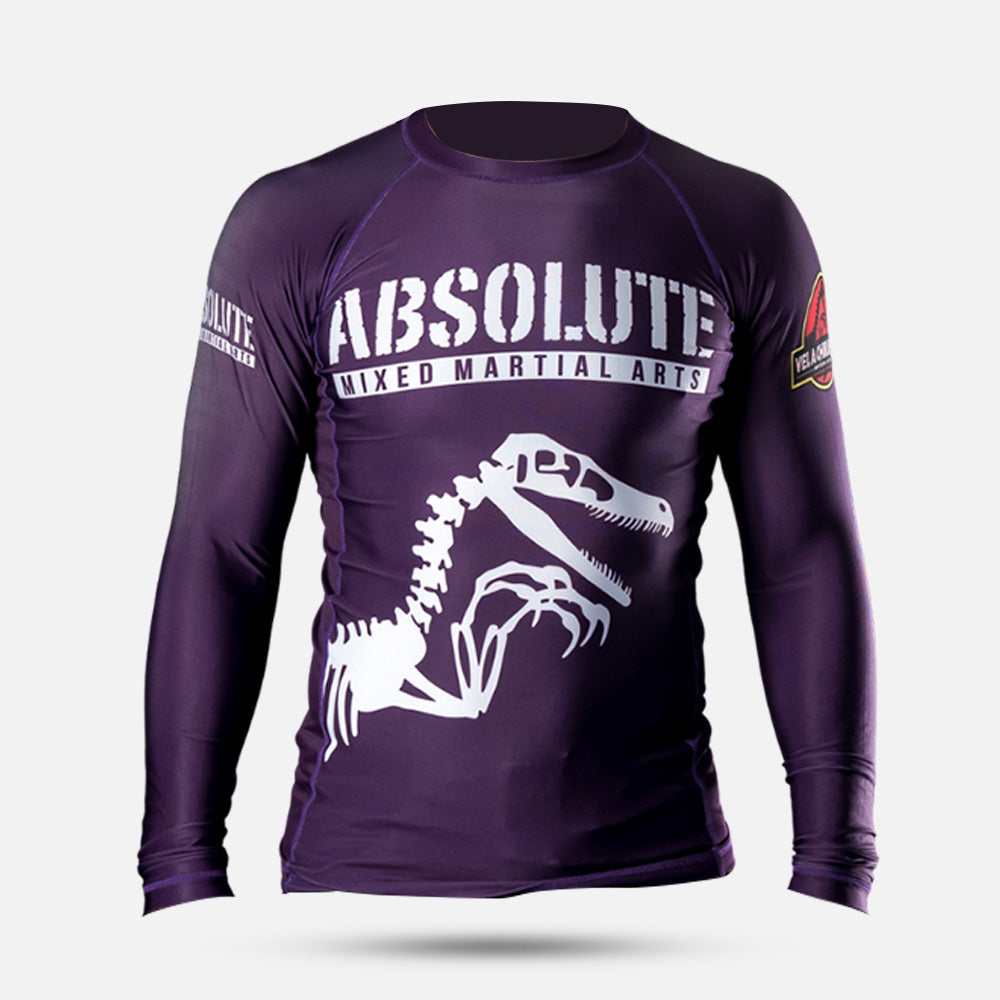 MA1 Raptor Long Sleeve Rash Guard - Purple - product photo 2