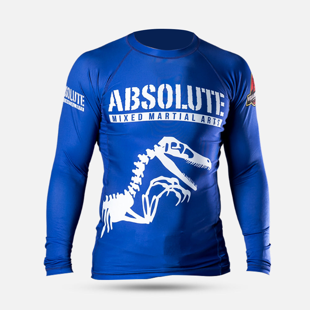 MA1 Raptor Long Sleeve Rash Guard - Blue - product photo 2