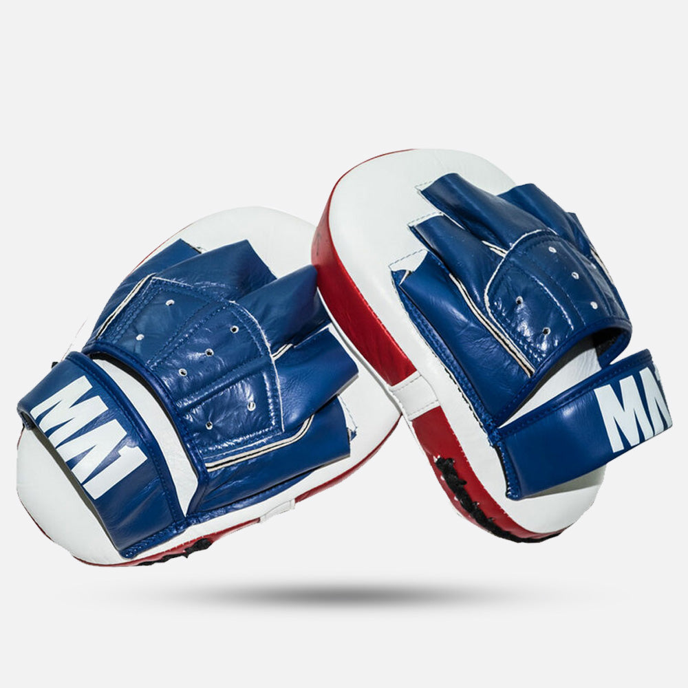 MA1 Thai Made Tri-Coloured Leather Focus Pads - product photo 3
