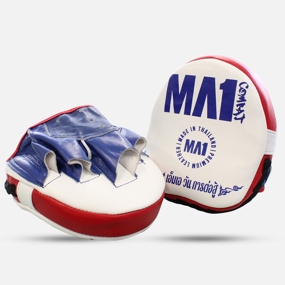MA1 Thai Made Tri-Coloured Leather Apple Mini Focus Pads - product photo 3