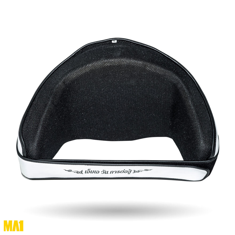 MA1 Thai Made White Leather Belly Pad - product photo 3