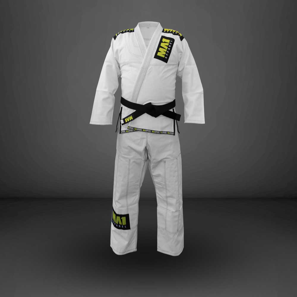 MA1 Ultra Light Gi - White (contrast stitching)