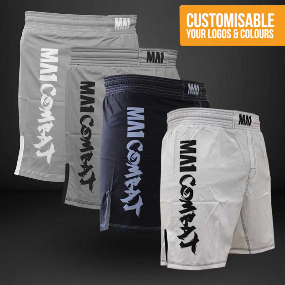 MA1 Custom Basic Cut MMA Shorts - product photo 9