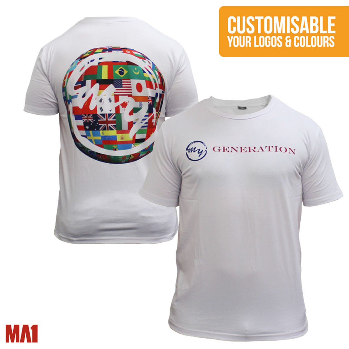 Custom Designed Training Tee - product photo 3