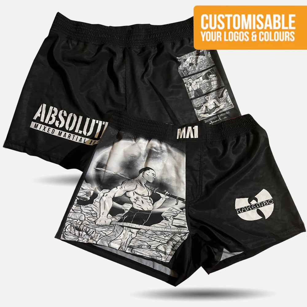 MA1 Custom High Cut MMA Shorts - product photo 8