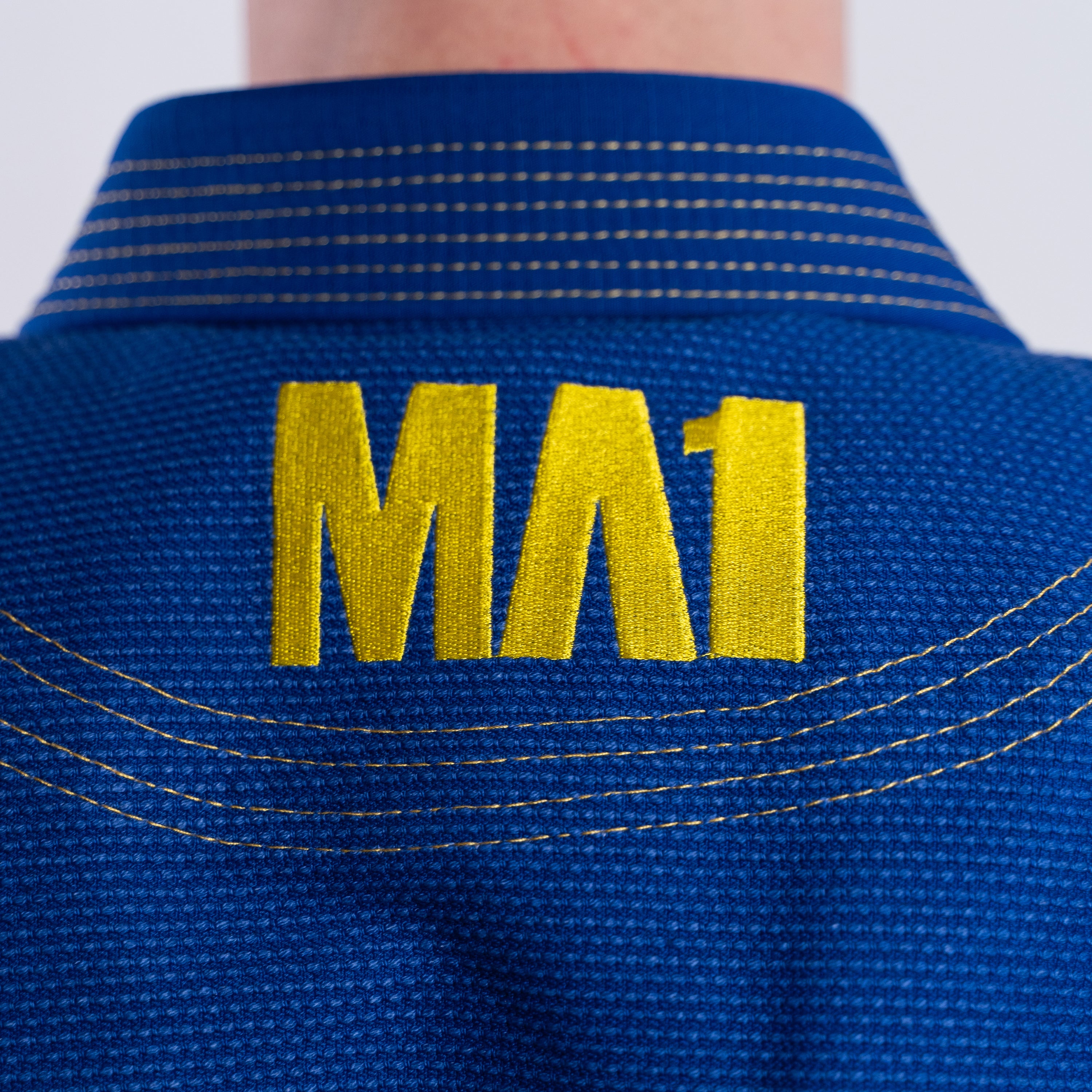 MA1 Premium Comp Gi - Blue & Yellow