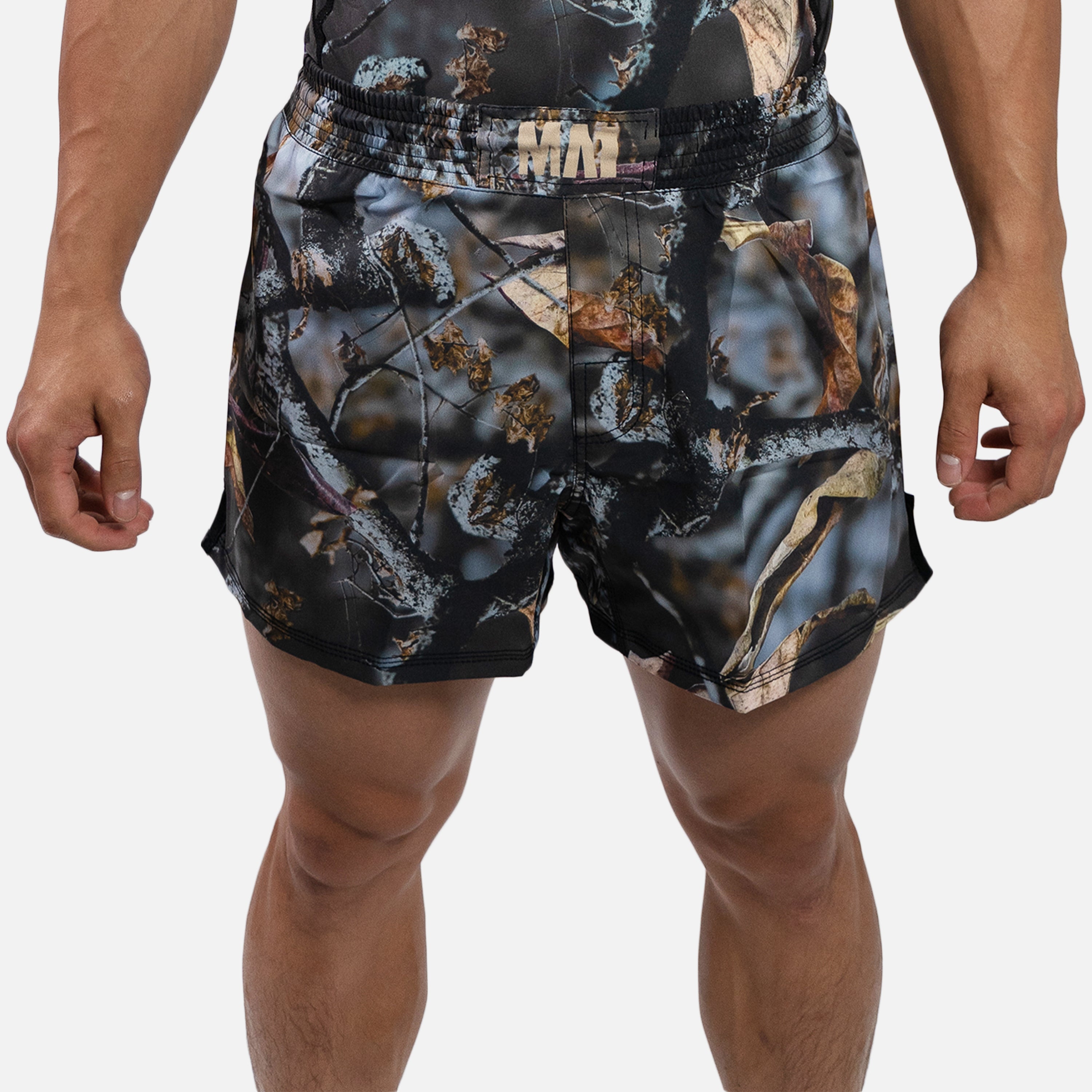 MA1 Hillbilly Camo High Cut MMA Shorts