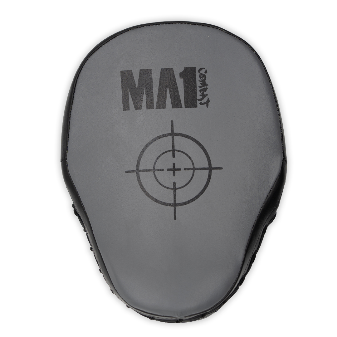 MA1 Kids Combat Grey Leather Focus Pads