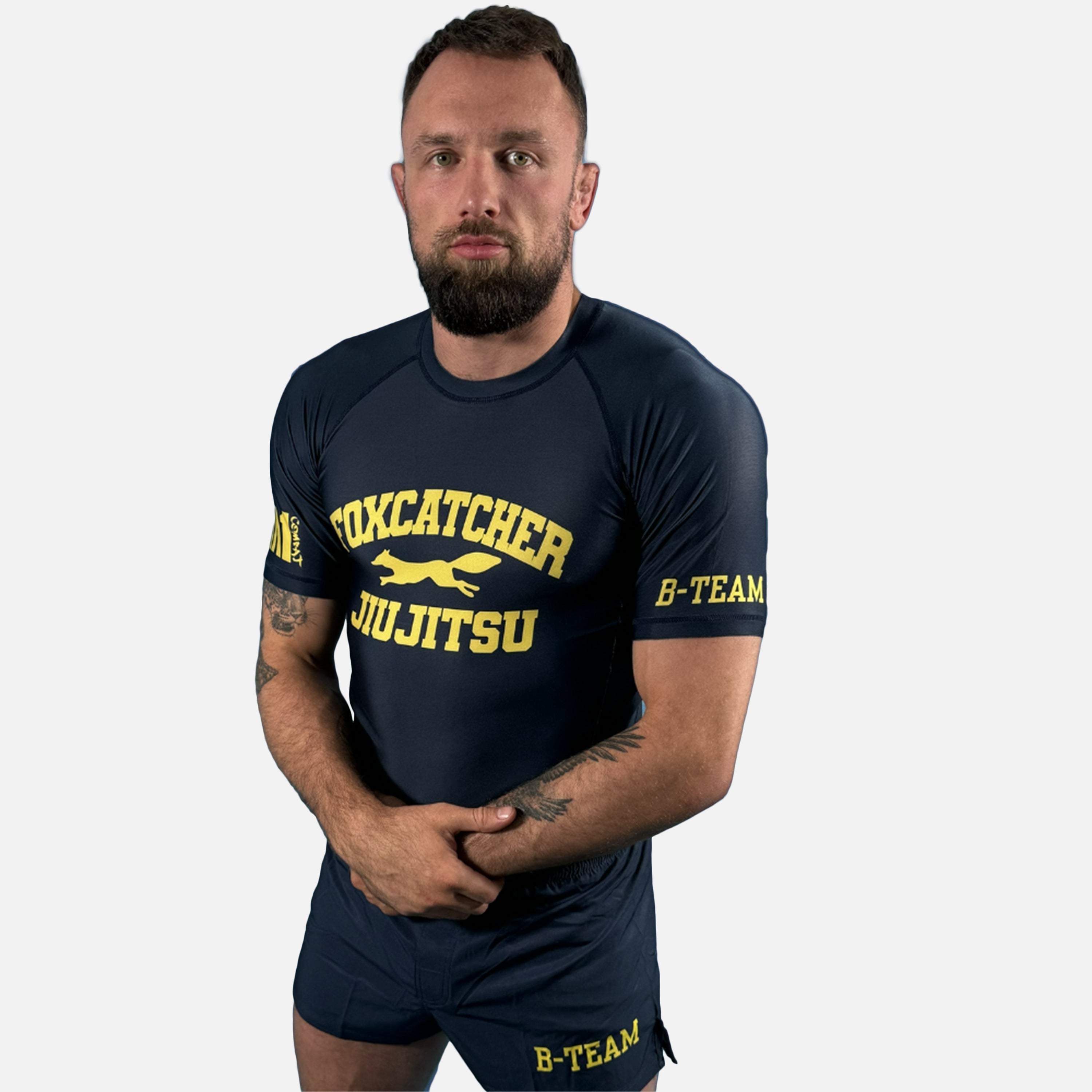 MA1 B-Team Foxcatcher Jiujitsu Short Sleeve Rashguard