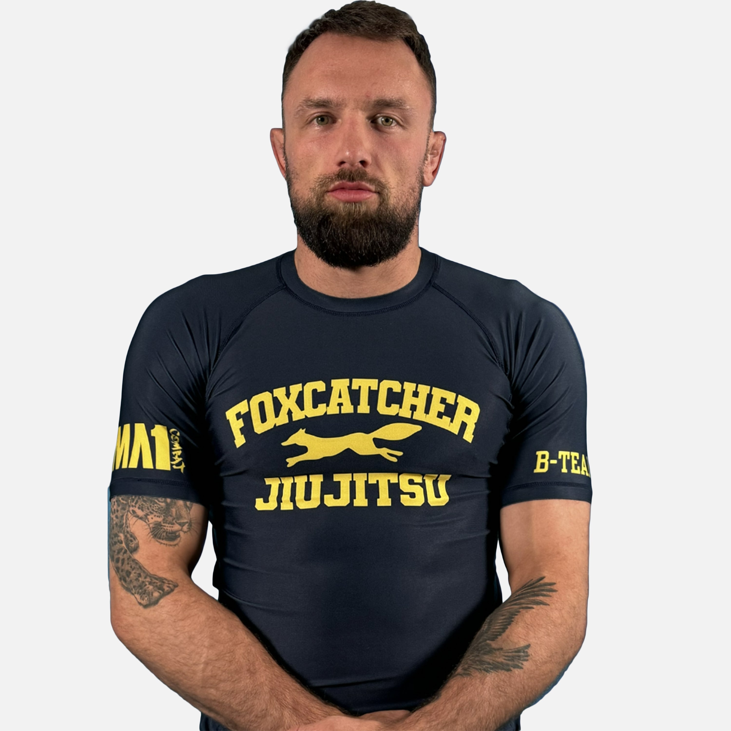 MA1 B-Team Foxcatcher Jiujitsu Short Sleeve Rashguard