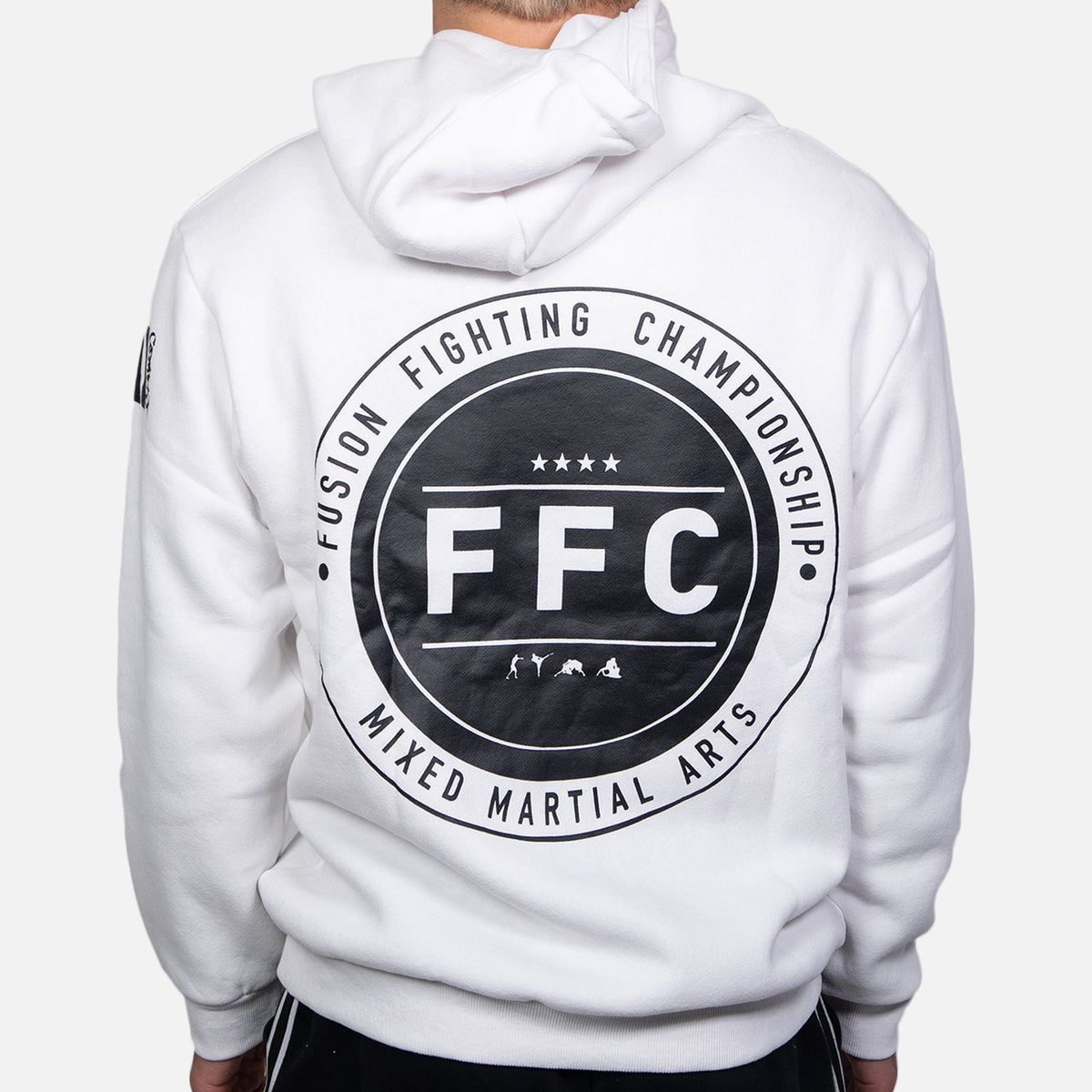 MA1 Fusion Fighting Championship FFC White Hoodie - product photo 4