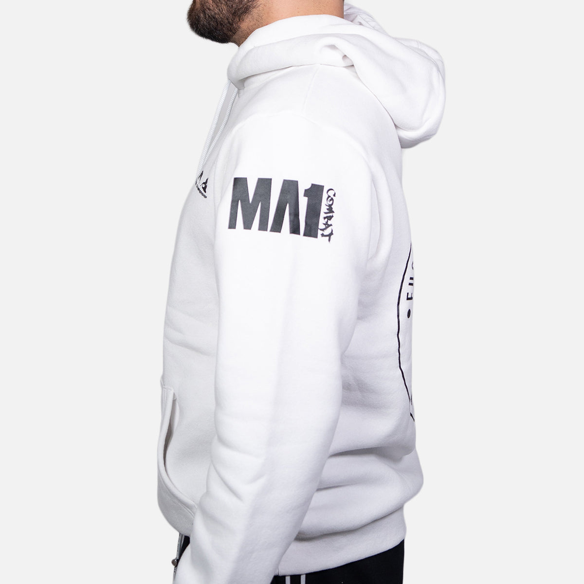 MA1 Fusion Fighting Championship FFC White Hoodie - product photo 5
