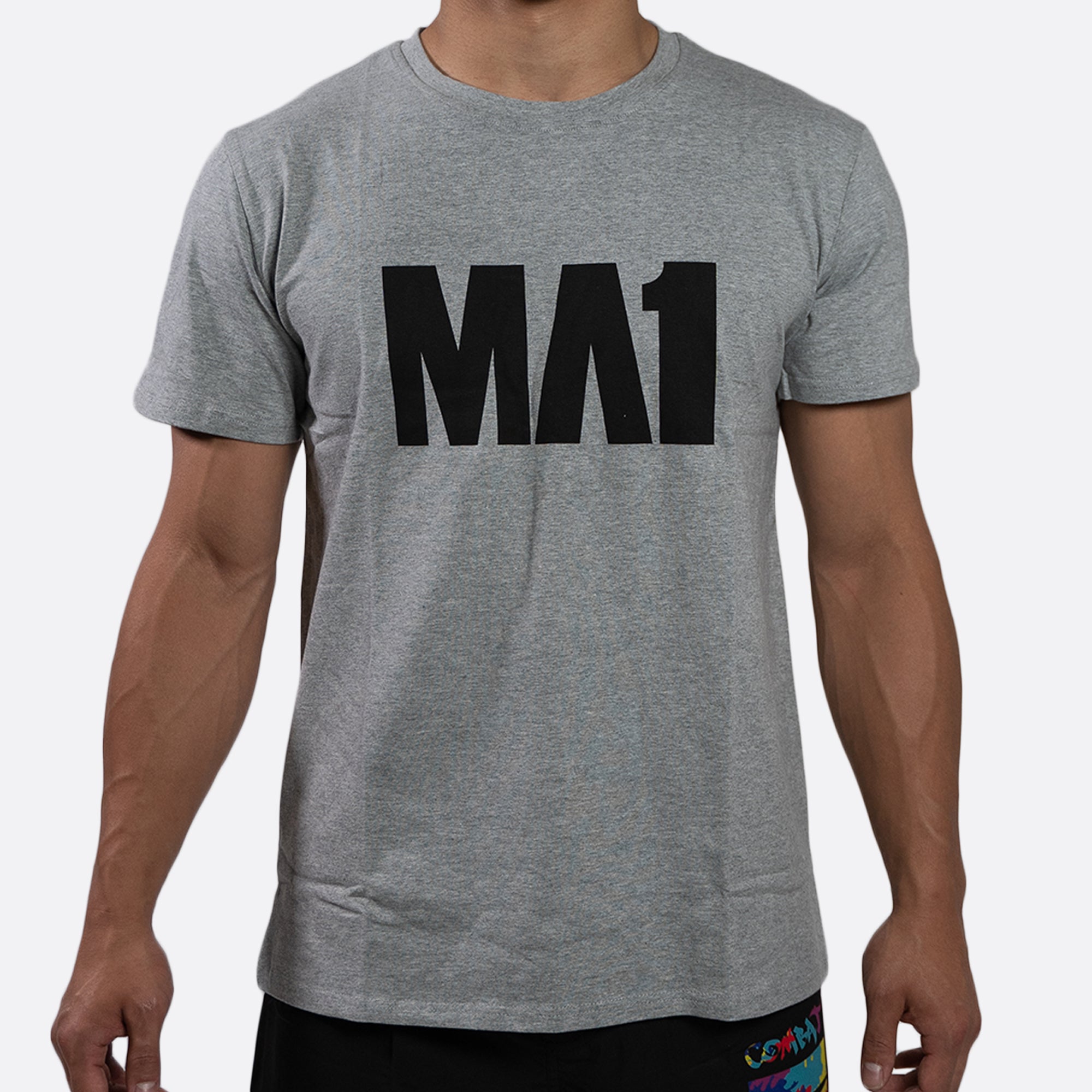 MA1 Basic - Grey / Black T-shirt