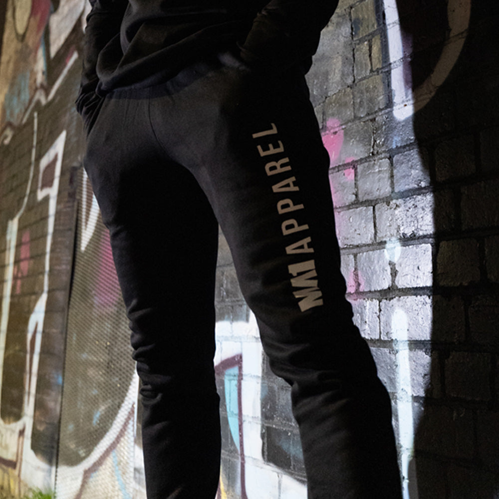 MA1 Black Joggers - Pants