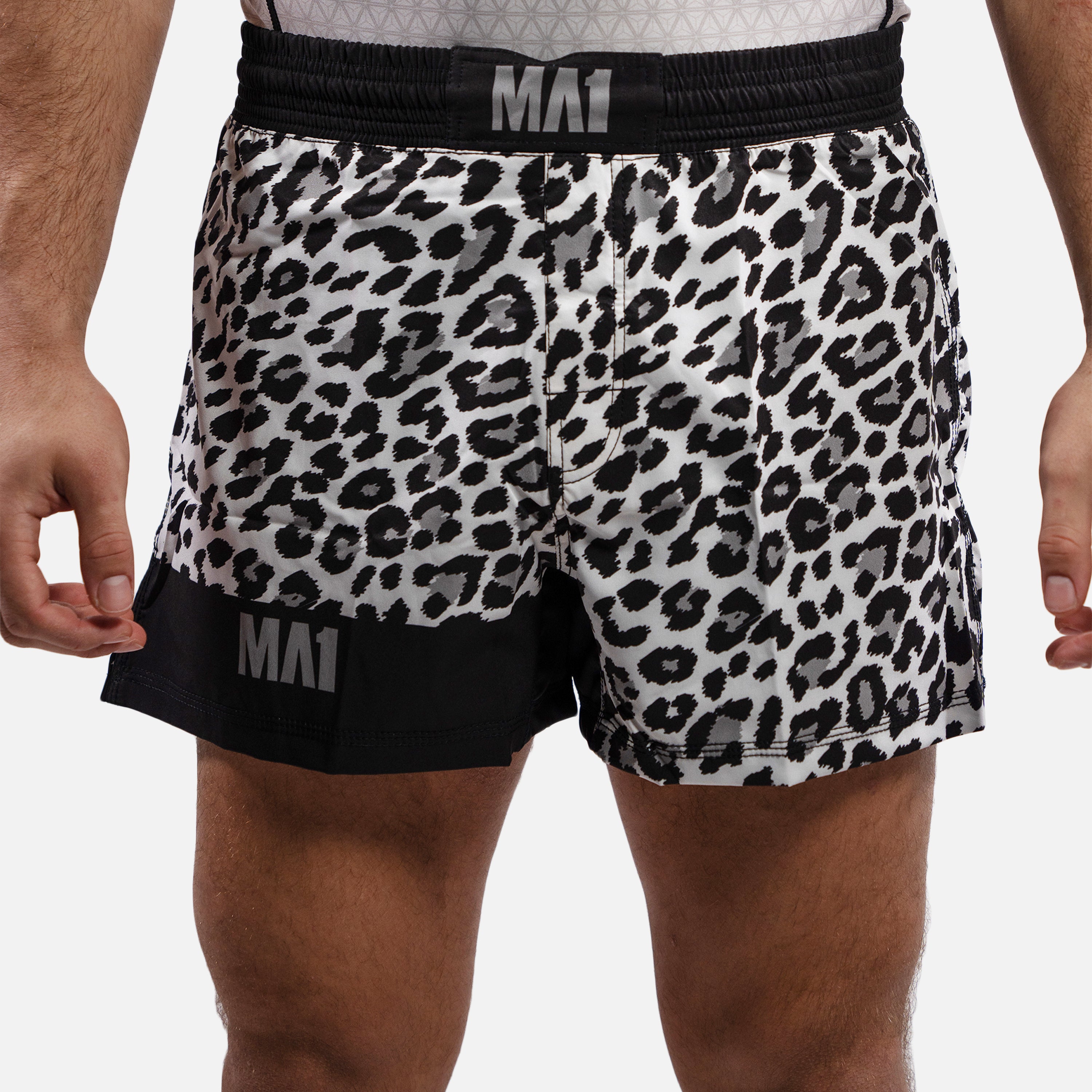 MA1 Craig Jones Snow Leopard High Cut MMA Shorts