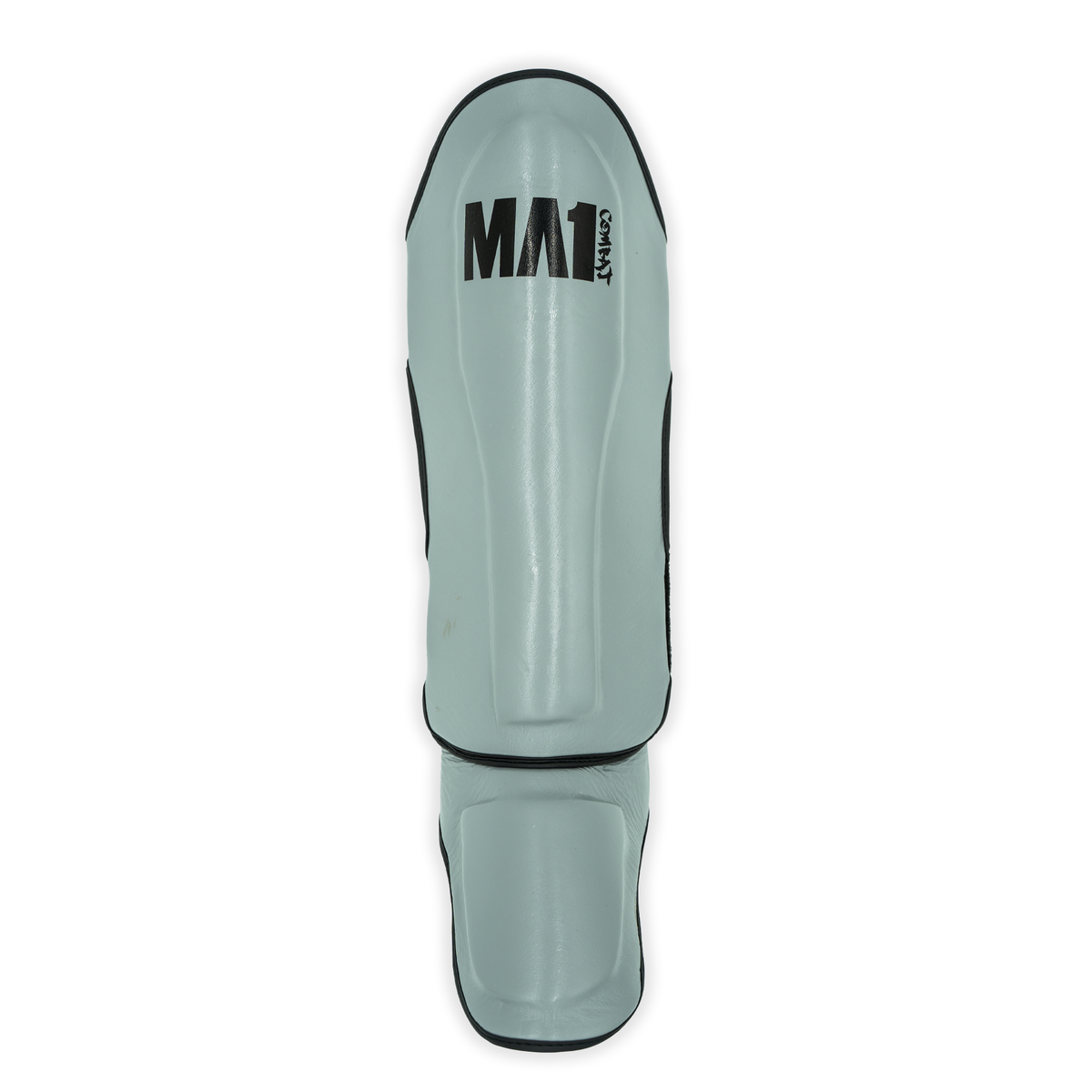 MA1 Grey Leather Shin Guards - product photo 3