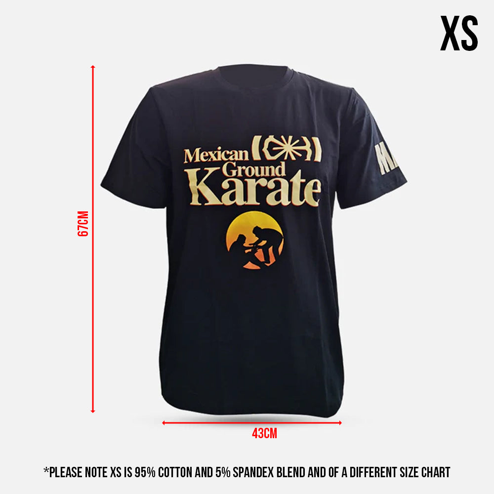 B-Team - Mexican Ground Karate Black T-Shirt