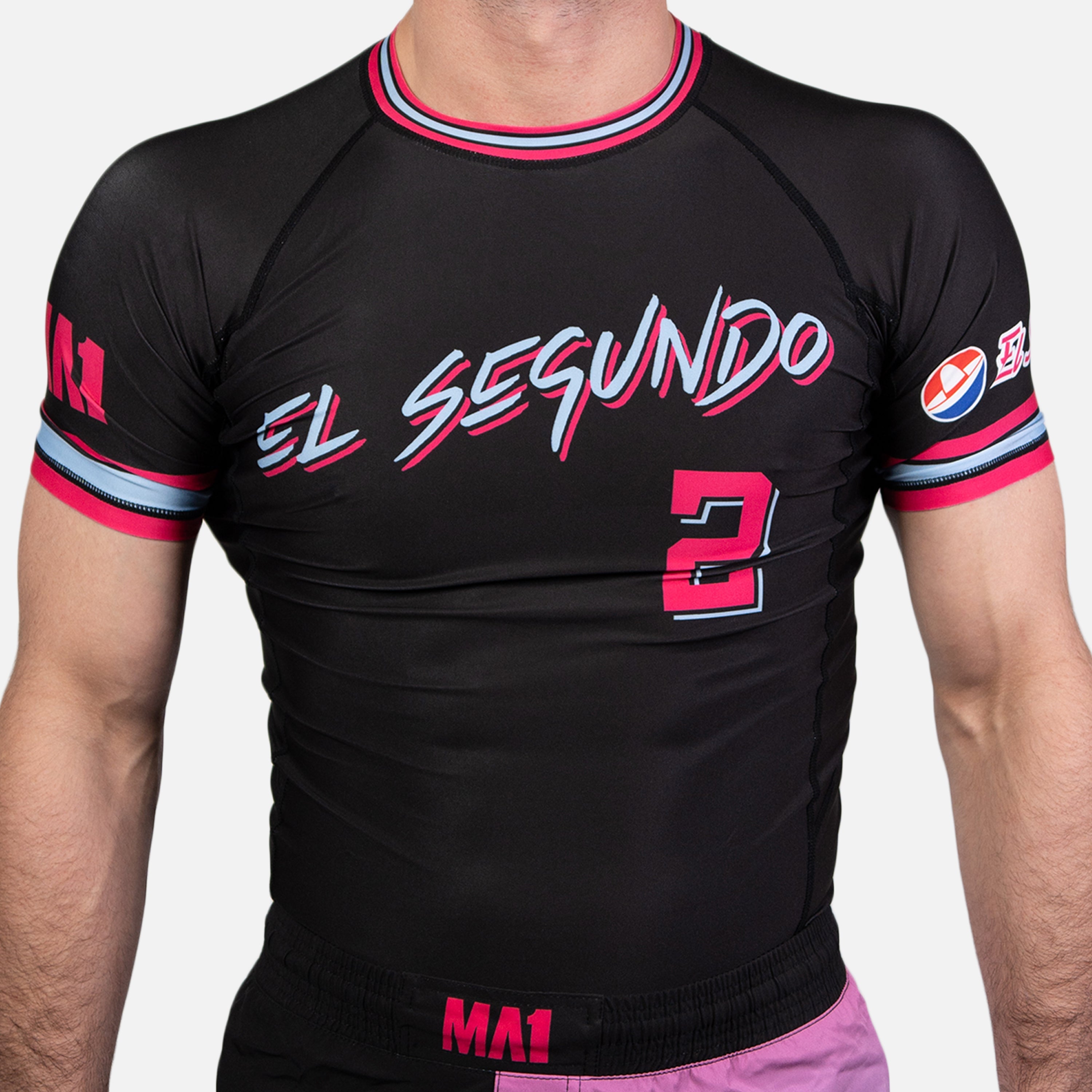 MA1 El Segundo Miami Short Sleeve Rashguard