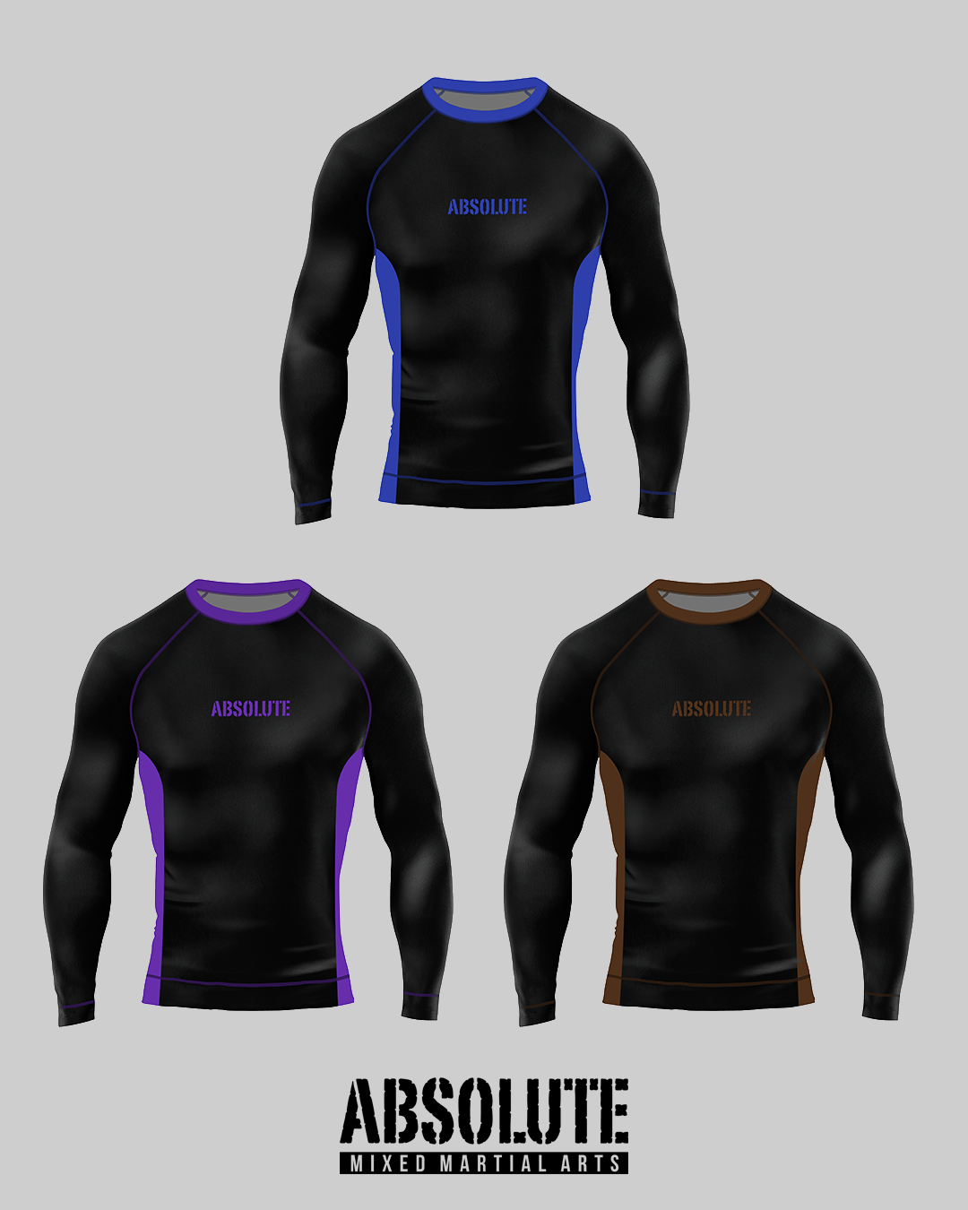 [PREORDER] Absolute MMA Ranked Long Sleeve Rashguards