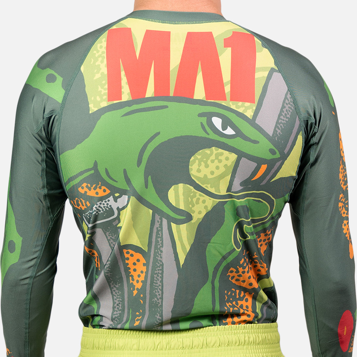 MA1 Snake Long Sleeve Rashguard - product photo 4